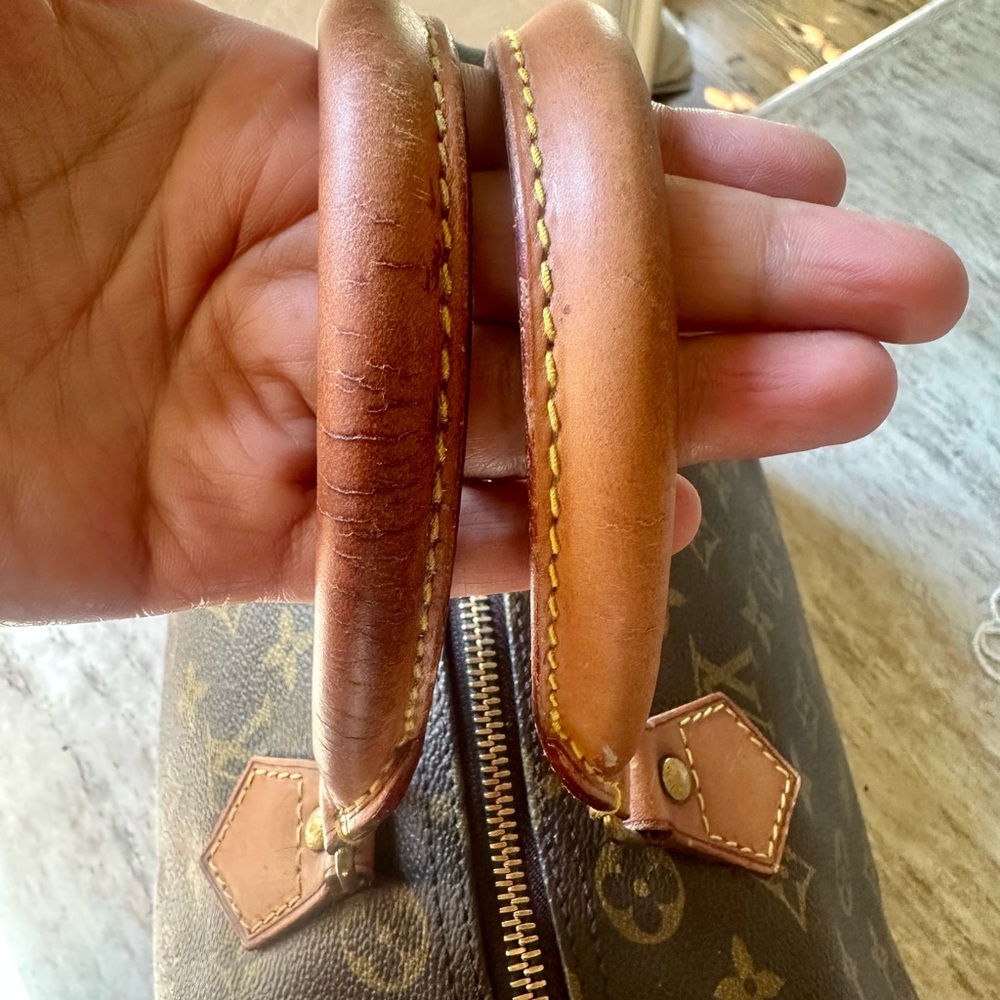 Louis Vuitton Monogram Brown speedy 30 - Picture 12 of 16